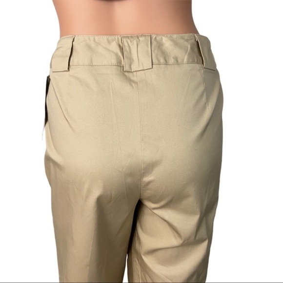 NEW Norton McNaughton Katanga Capris Pants NWT Woman’s Stretch Tan Khaki 6 - Picture 7 of 13